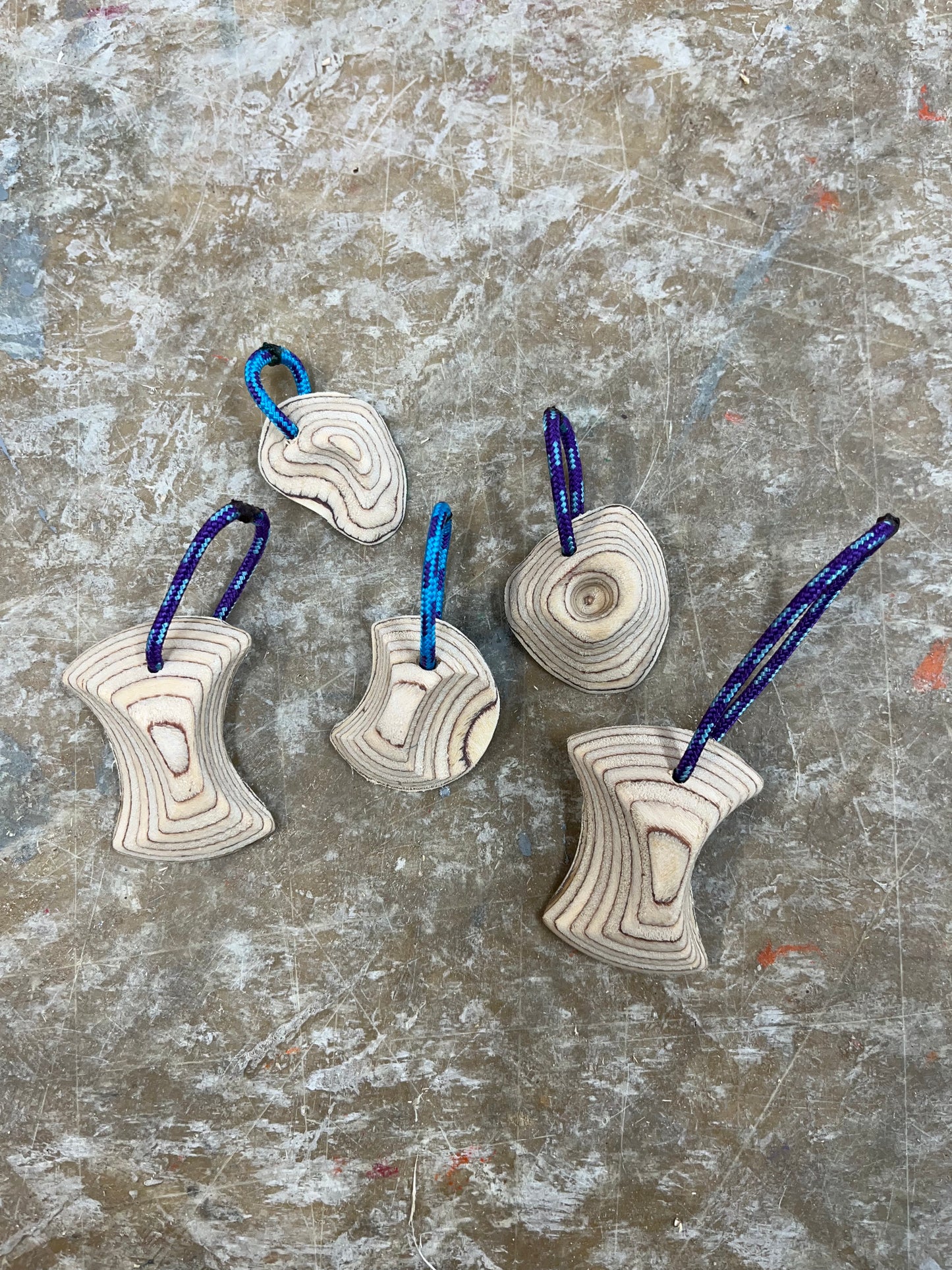 Keychain climbing holds