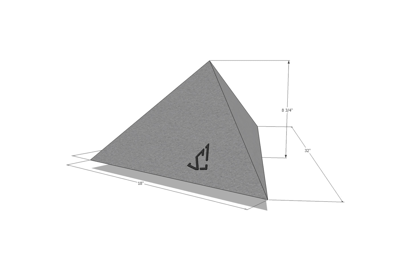 Offset Triangle 2 - High